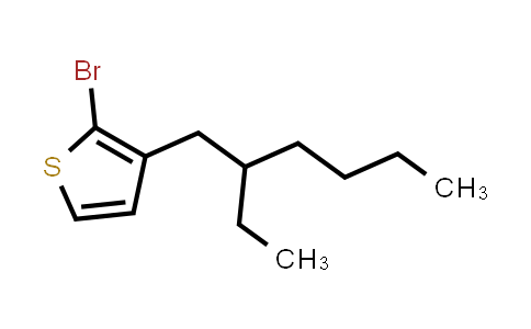 CAS No. 303734-52-3, 2-Bromo-3-(2-ethylhexyl)thiophene
