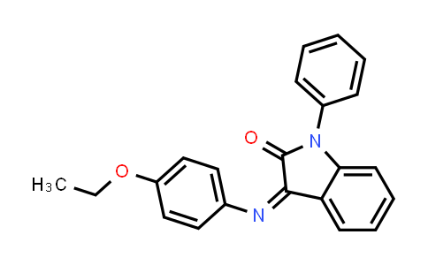 CAS No. 303984-68-1, (Z)-3-((4-Ethoxyphenyl)imino)-1-phenylindolin-2-one
