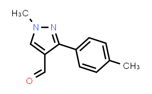 CAS No. 304477-41-6, 1-Methyl-3-(p-tolyl)-1H-pyrazole-4-carbaldehyde
