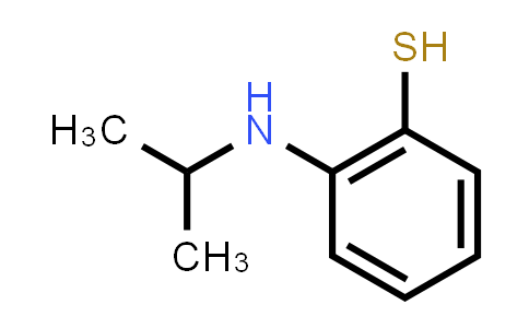 CAS No. 30459-53-1, Benzenethiol, 2-[(1-methylethyl)amino]-