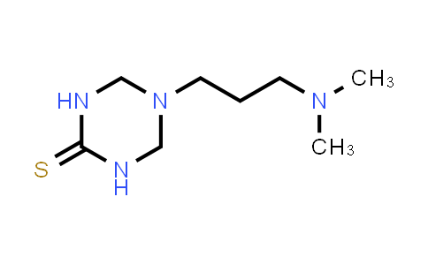 CAS No. 304700-48-9, 5-[3-(Dimethylamino)propyl]-1,3,5-triazinane-2-thione