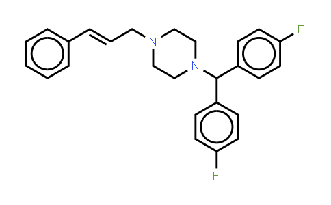 CAS No. 30484-77-6, Flunarizine (dihydrochloride)