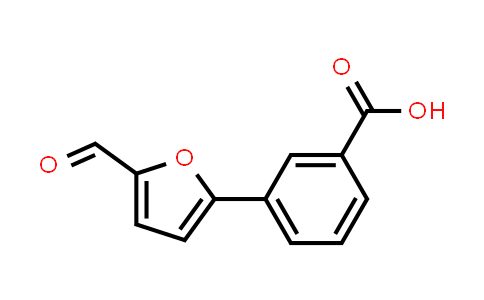 CAS No. 304884-54-6, 3-(5-Formyl-2-furyl)benzoic acid