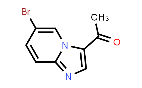 CAS No. 30493-41-5, 1-(6-Bromoimidazo[1,2-a]pyridin-3-yl)ethanone