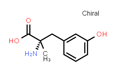 CAS No. 305-96-4, (S)-2-Amino-3-(3-hydroxyphenyl)-2-methylpropanoic acid