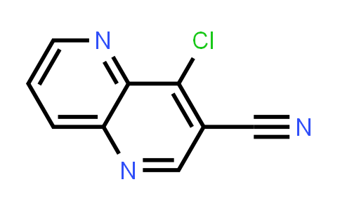 CAS No. 305371-02-2, 4-Chloro-1,5-naphthyridine-3-carbonitrile