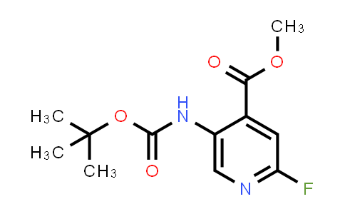 CAS No. 305371-15-7, Methyl 5-{[(tert-butoxy)carbonyl]amino}-2-fluoropyridine-4-carboxylate