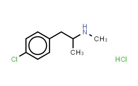 CAS No. 30572-91-9, 4-Chloromethamphetamine (hydrochloride)