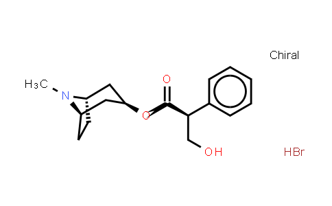 CAS No. 306-03-6, L-Hyoscyamine (hydrobromide)