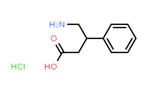 CAS No. 3060-41-1, 4-Amino-3-phenylbutanoic acid hydrochloride