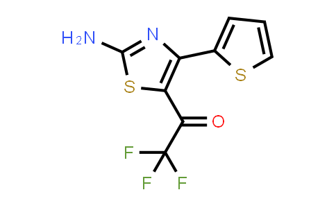 CAS No. 306289-61-2, 1-[2-Amino-4-(thiophen-2-yl)-1,3-thiazol-5-yl]-2,2,2-trifluoroethan-1-one