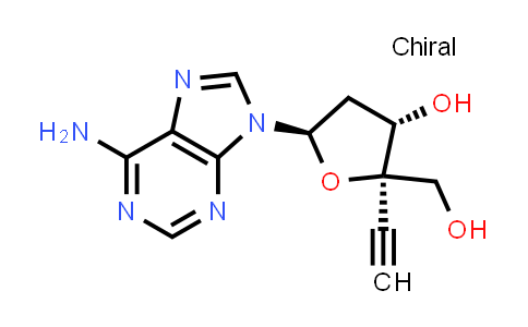 CAS No. 306305-07-7, 4'-Ethynyl-2'-deoxyadenosine