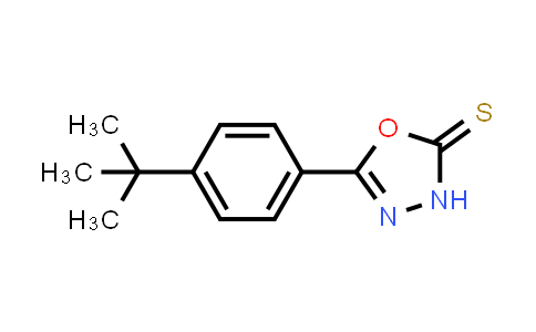 CAS No. 306936-90-3, 5-(4-(tert-Butyl)phenyl)-1,3,4-oxadiazole-2(3H)-thione
