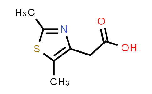 CAS No. 306937-38-2, 2-(2,5-Dimethylthiazol-4-yl)acetic acid