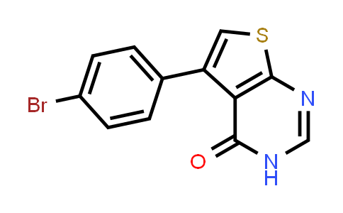 CAS No. 307512-24-9, 5-(4-Bromophenyl)-3H-thieno[2,3-d]pyrimidin-4-one