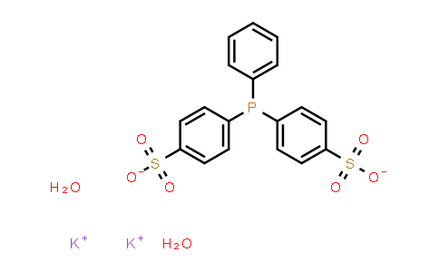 CAS No. 308103-66-4, Bis(p-sulfonatophenyl)phenylphosphine dihydrate dipotassiumsalt