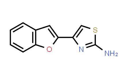 CAS No. 3084-04-6, 4-(Benzofuran-2-yl)thiazol-2-amine