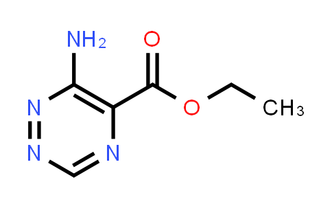 CAS No. 30855-52-8, Ethyl 6-amino-1,2,4-triazine-5-carboxylate