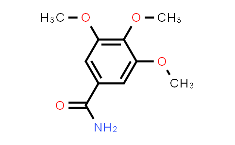 CAS No. 3086-62-2, 3,4,5-Trimethoxybenzamide