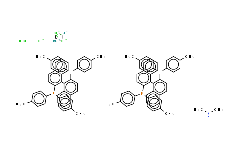 CAS No. 309735-86-2, (S)-[(RuCl(T-BINAP))2(μ-Cl)3[NH2Me2]