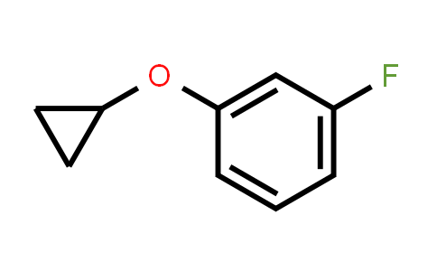 CAS No. 309977-71-7, 1-Cyclopropoxy-3-fluorobenzene