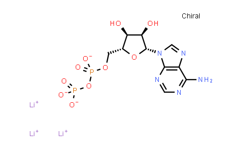 CAS No. 31008-64-7, Adenosine-5'-diphosphate trilithium salt
