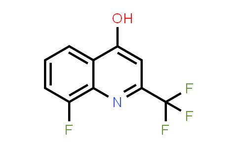 CAS No. 31009-31-1, 8-Fluoro-2-(trifluoromethyl)quinolin-4-ol