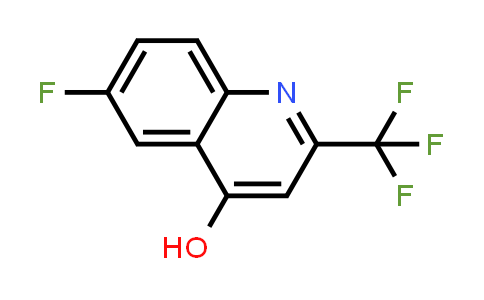 CAS No. 31009-34-4, 6-Fluoro-2-(trifluoromethyl)quinolin-4-ol