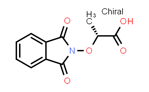 CAS No. 310404-43-4, Propanoic acid, 2-[(1,3-dihydro-1,3-dioxo-2H-isoindol-2-yl)oxy]-, (2R)-