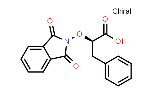 CAS No. 310404-47-8, (R)-2-(1,3-Dioxoisoindolin-2-yloxy)-3-phenylpropanoic acid