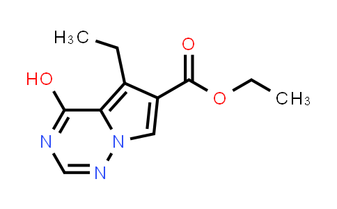 CAS No. 310436-60-3, Ethyl 5-ethyl-4-hydroxypyrrolo[2,1-f][1,2,4]triazine-6-carboxylate