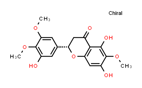 CAS No. 310888-07-4, 4H-1-Benzopyran-4-one, 2,3-dihydro-5,7-dihydroxy-2-(3-hydroxy-4,5-dimethoxyphenyl)-6-methoxy-, (2S)-