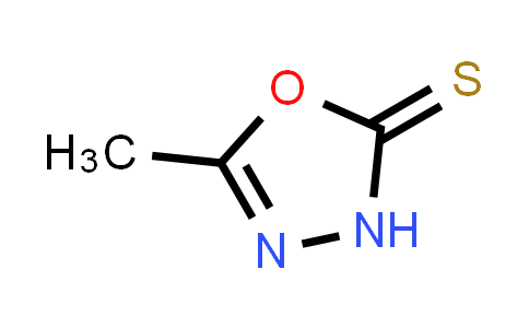CAS No. 31130-17-3, 5-Methyl-1,3,4-oxadiazole-2(3H)-thione