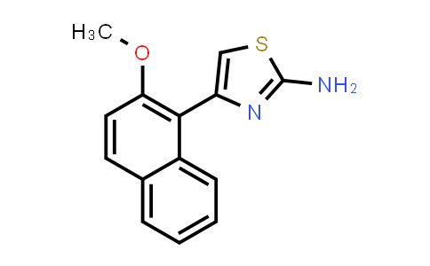 CAS No. 312605-17-7, 4-(2-Methoxy-1-naphthyl)-1,3-thiazol-2-amine