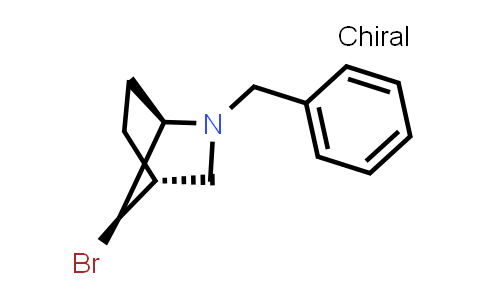 CAS No. 312955-00-3, rel-(1R,4R,7R)-7-Bromo-2-(phenylmethyl)-2-azabicyclo[2.2.1]heptane