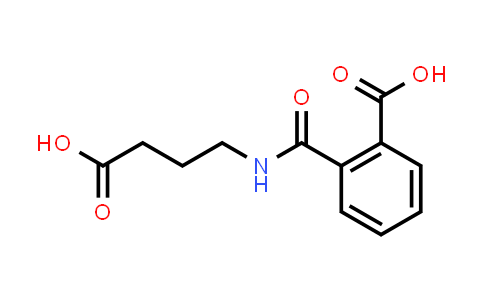 CAS No. 3130-76-5, 2-((3-Carboxypropyl)carbamoyl)benzoic acid