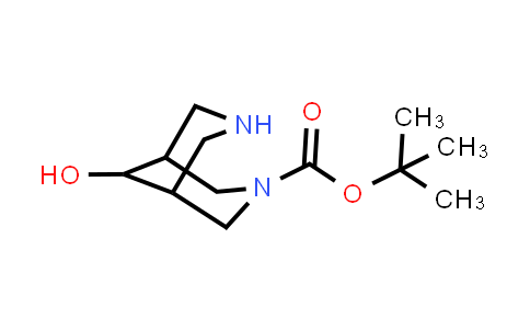 CAS No. 313238-53-8, tert-Butyl 9-hydroxy-3,7-diazabicyclo[3.3.1]nonane-3-carboxylate