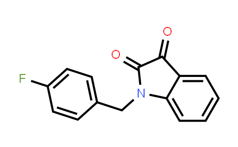 CAS No. 313245-18-0, 1-(4-Fluorobenzyl)-1h-indole-2,3-dione