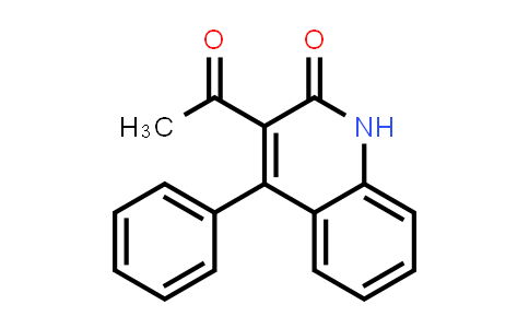 CAS No. 313273-62-0, 3-Acetyl-4-phenyl-1H-quinolin-2-one