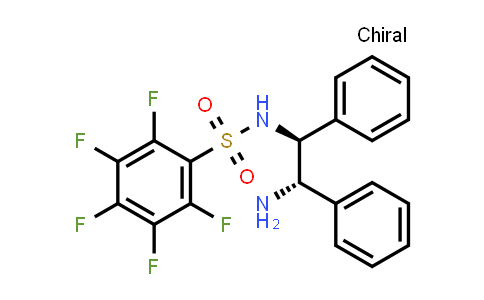CAS No. 313342-24-4, N-[(1S,2S)-2-Amino-1,2-diphenylethyl]-2,3,4,5,6-pentafluorobenzenesulfonamide