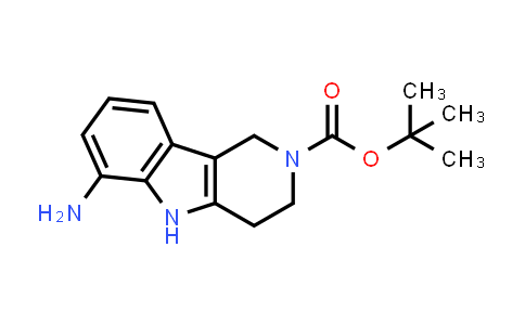 CAS No. 313369-40-3, tert-Butyl 6-amino-3,4-dihydro-1H-pyrido[4,3-b]indole-2(5H)-carboxylate