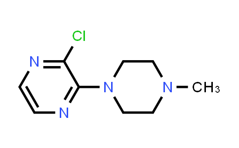 CAS No. 313657-05-5, 2-Chloro-3-(4-methylpiperazin-1-yl)pyrazine