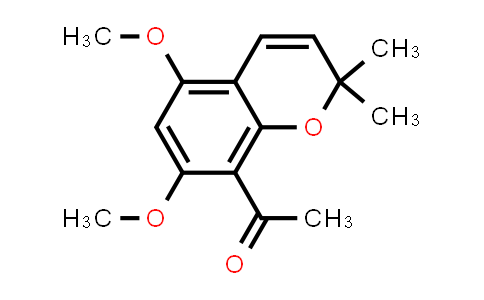 CAS No. 31367-55-2, 1-(5,7-Dimethoxy-2,2-dimethyl-2H-chromen-8-yl)ethanone