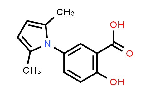 CAS No. 313701-92-7, 5-(2,5-Dimethyl-1h-pyrrol-1-yl)-2-hydroxybenzoic acid