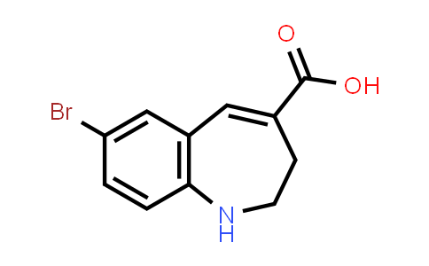 CAS No. 313735-42-1, 7-Bromo-2,3-dihydro-1H-benzo[b]azepine-4-carboxylic acid