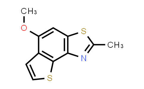 CAS No. 313953-19-4, 5-Methoxy-2-methylthieno[2,3-e][1,3]benzothiazole