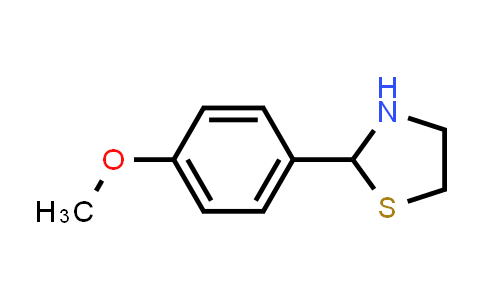 CAS No. 31404-08-7, 2-(4-Methoxy-phenyl)-thiazolidine