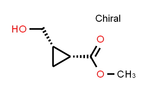 CAS No. 31443-73-9, rel-Methyl (1R,2S)-2-(hydroxymethyl)cyclopropane-1-carboxylate