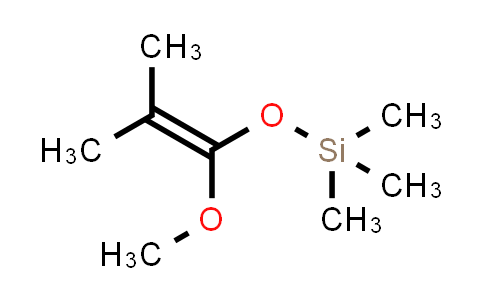 CAS No. 31469-15-5, ((1-Methoxy-2-methylprop-1-en-1-yl)oxy)trimethylsilane