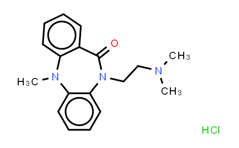 CAS No. 315-80-0, Dibenzepine (hydrochloride)